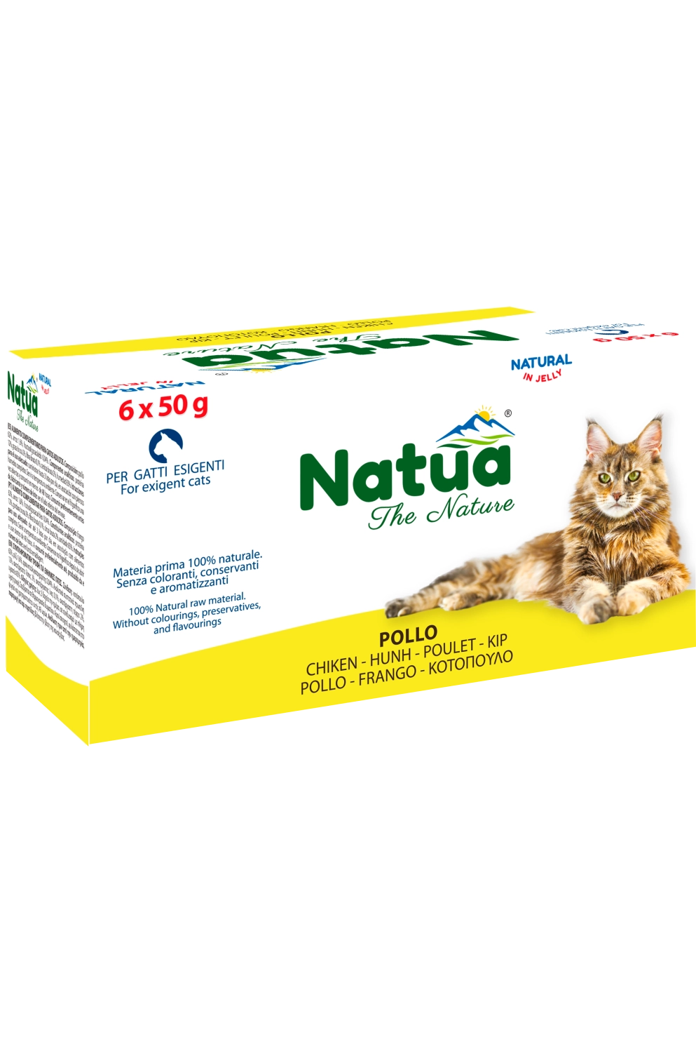 Natua Cat Natural Pollo Jelly 6x50g Natua Cat Natural Pollo Jelly 6x50g